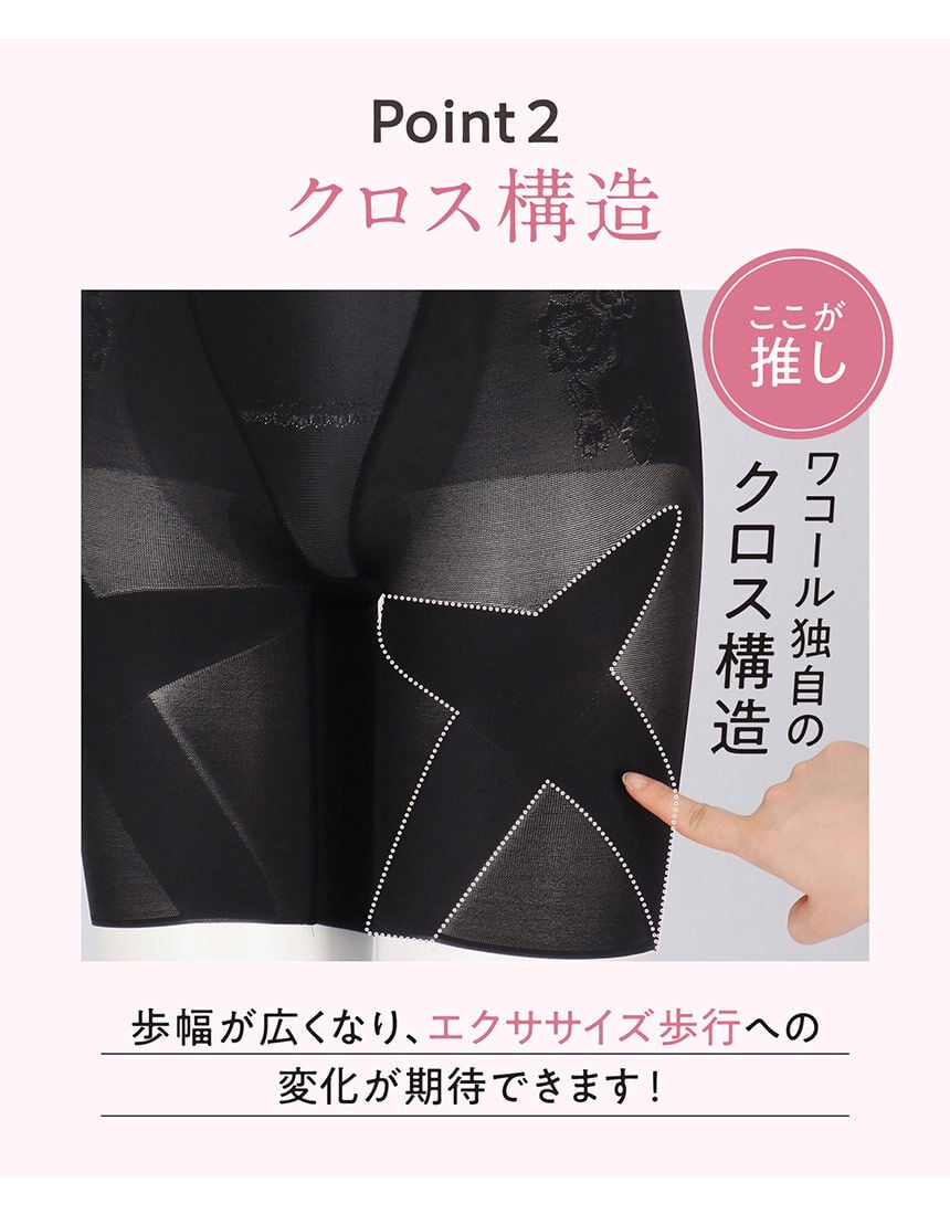 ウイング JWA推薦【フルロング丈】歩くエクササイズ！気になる
