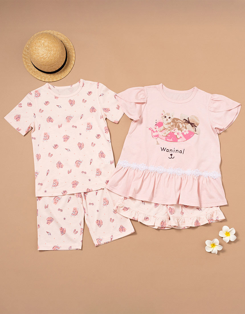 男女児兼用パジャマ（トップス）, , hi-res