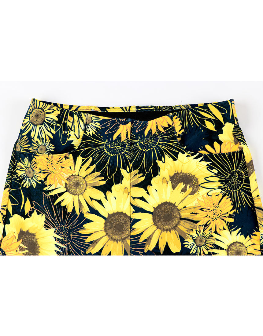 【人気商品！】 ワコールカルソンサマーコーデひまわりストレッチパンツMサイズ パンツ