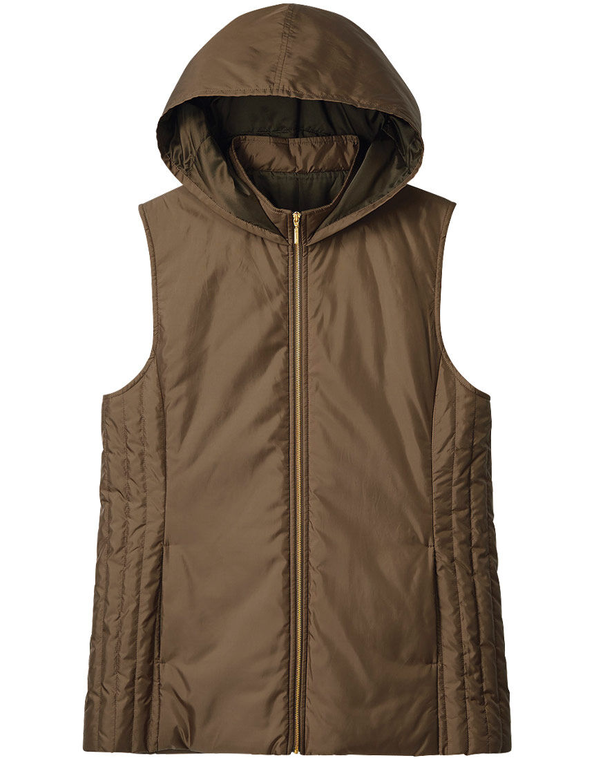 ワコール／ラブボディ 【撥水】 中わたキルトベスト QBF450｜ワコール