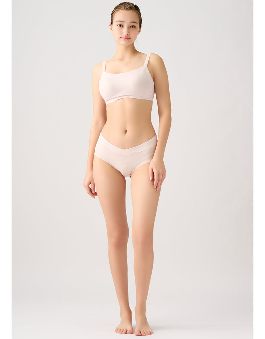 ワコール_マタニティ 授乳がしやすい！さらっと快適！涼感GOCOCi