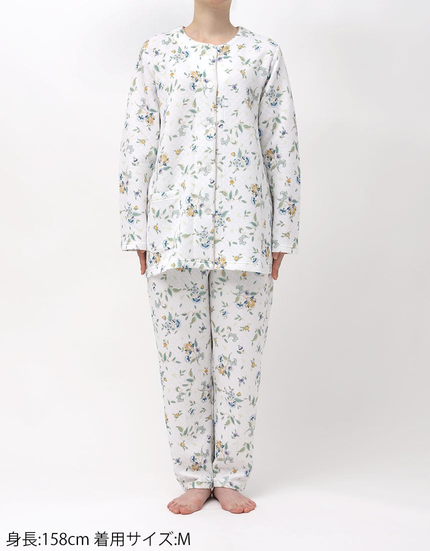 ワコール_リラックス＆スリープ 【綿混】中わた入りでとてもあたたかい