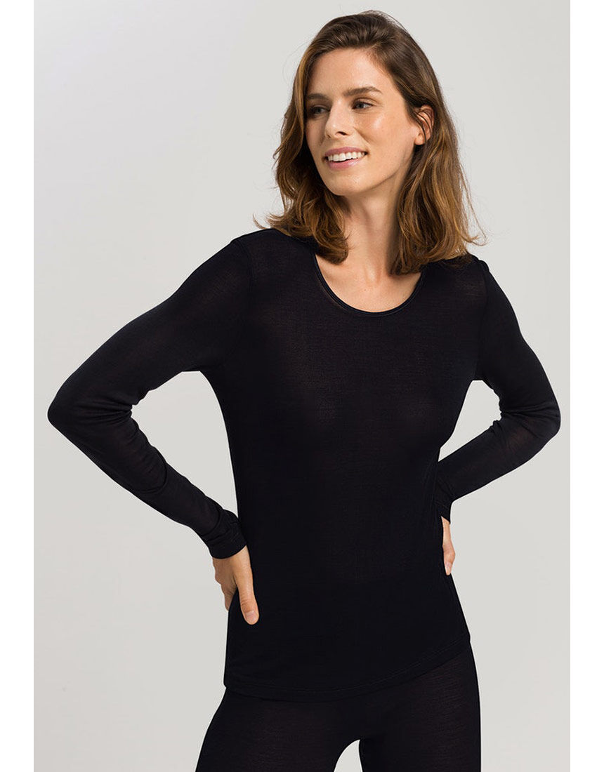 ハンロ シルク100％ トップス（長袖） UIH314｜ワコール直営の公式