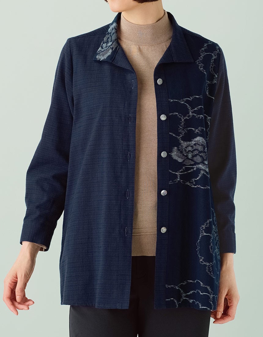 ワコール／ラブボディ 久留米織牡丹と野風ブラウザー QBF507｜ワコール