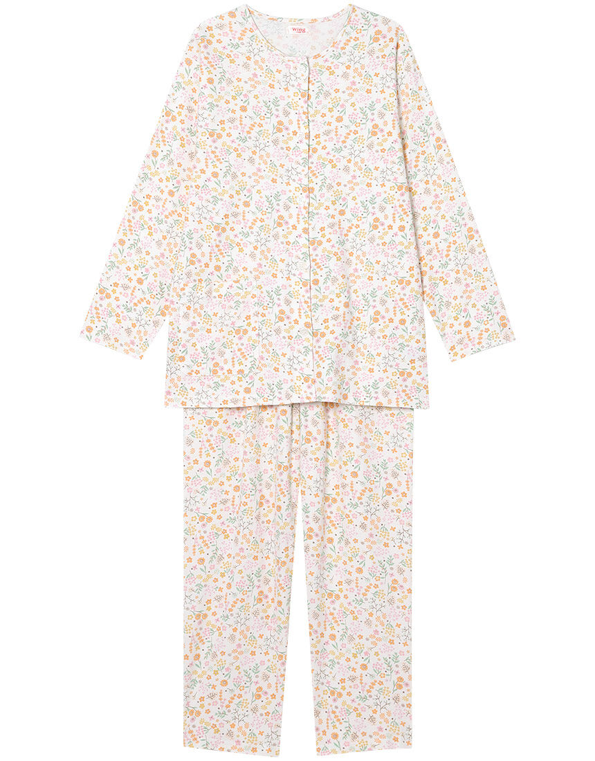 【綿１００％】小花柄 パジャマ
