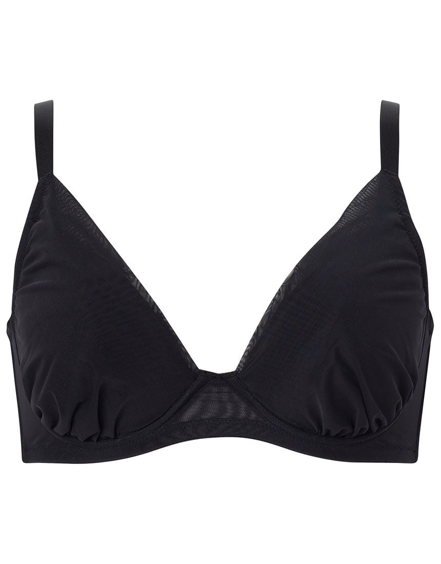 値下げ激美品ＶＩＥＷ　3ミリオールジャーフル ウンナナクール 〜カップ肌側吸汗速乾〜小さく見せるブラ ミニマイザー