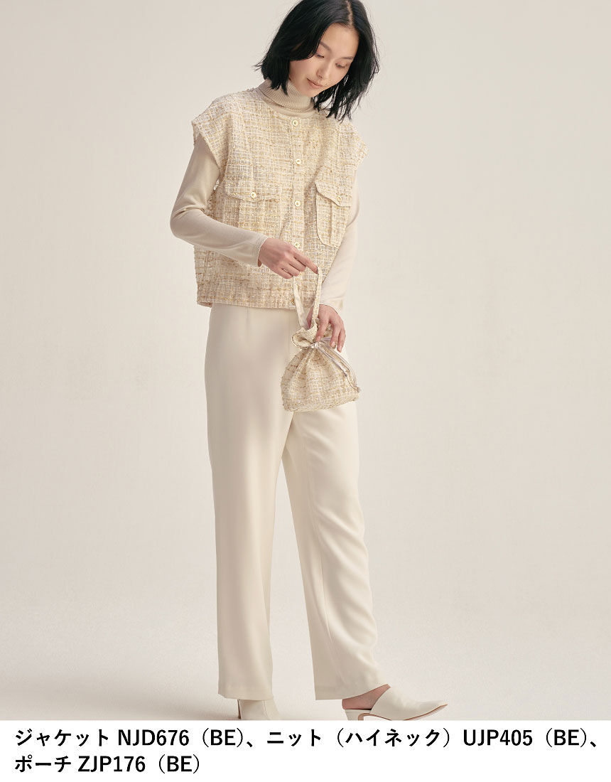 Yue 【数量限定アイテム】ジャケットとお揃いに コロンとかわいい