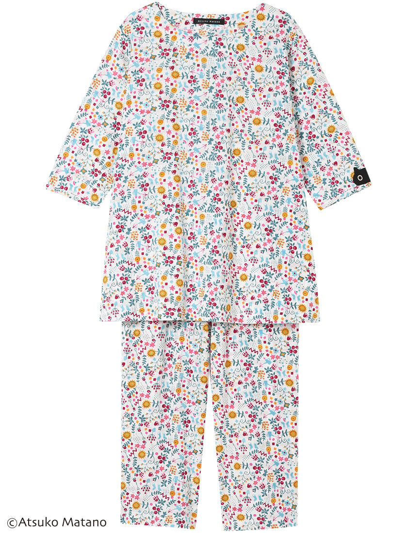マタノアツコパジャマMサイズ　あったか素材 Amazon | [ワコール] マタノアツコ パジャマ ATSUKO MATANO HDX574