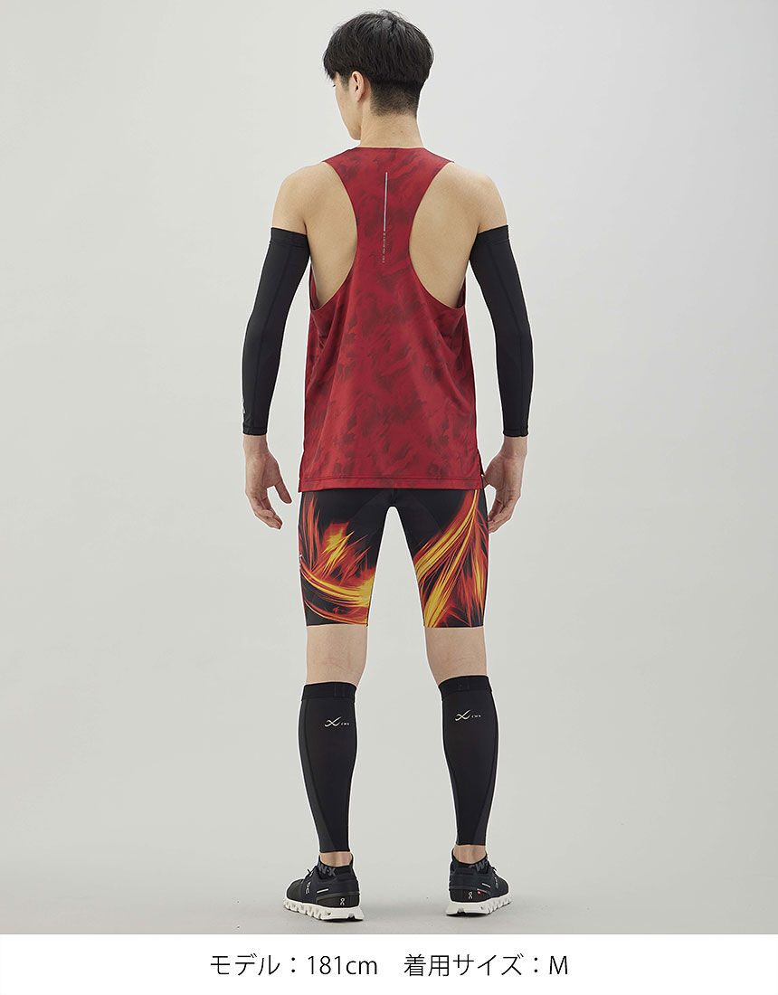 CW－X ハーフ｜軽量｜下半身サポート｜マラソン・球技など