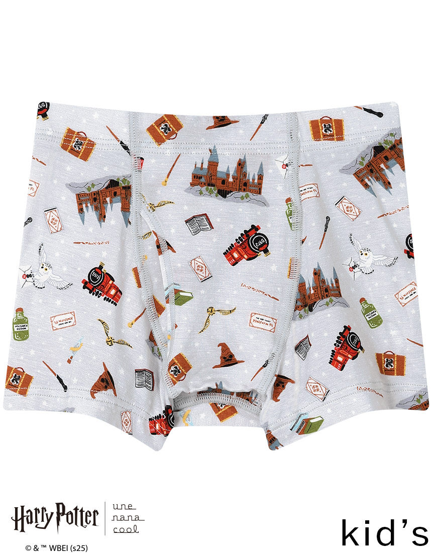 【海外限定・即完売注意】シナワールド×CRG☆ 3PACKS ボクサーパンツ ウンナナクール Harry Potter × une nana cool