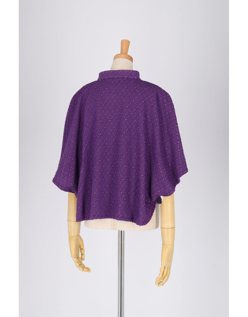 新品　WACOAL ワコール　らくラクパートナー　パジャマ　LLP ワコール／らくラクパートナー ふくれジャカードの肩かけ ルームウェア