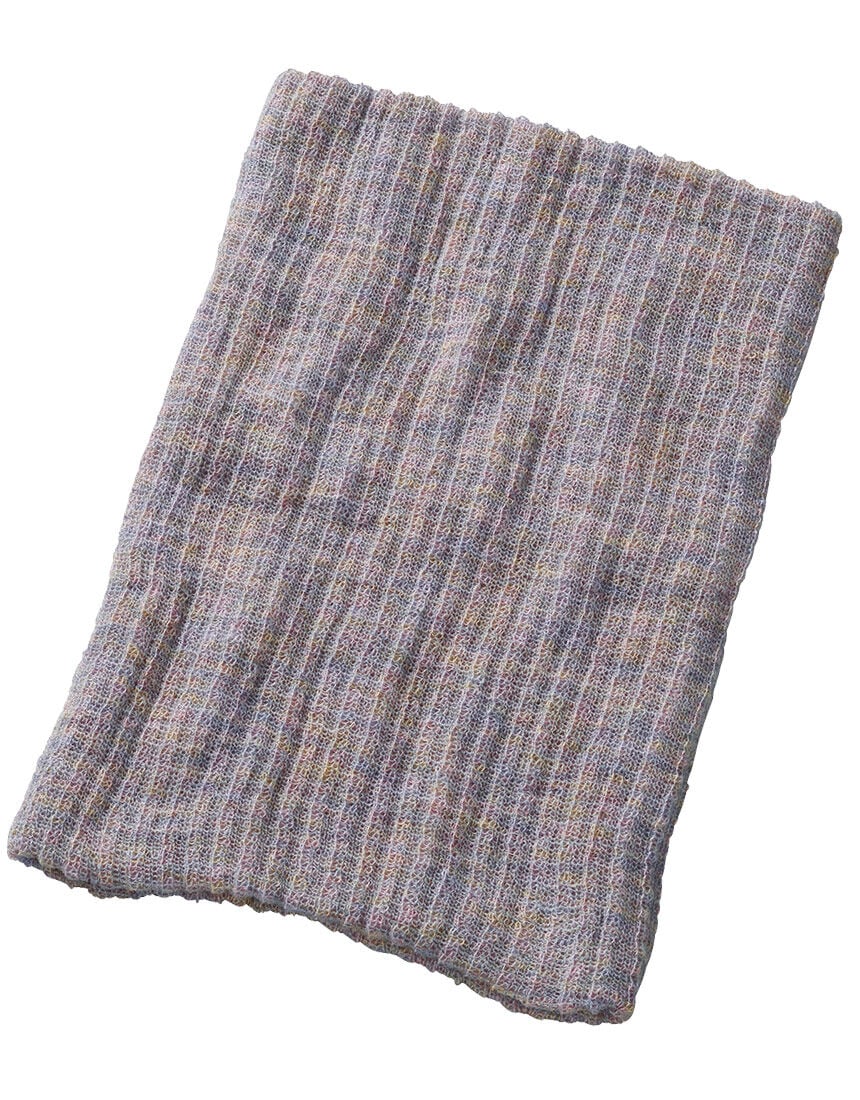 マルチカラー編ネックウォーマー マルチカラー編ネックウォーマー