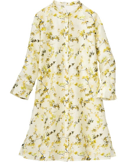 フラワープリントロングチュニック, , main