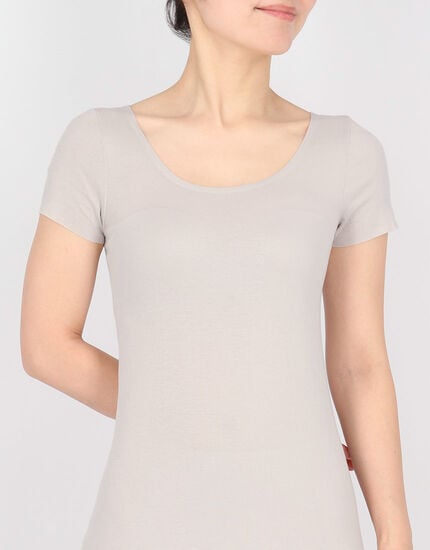 レディスインナー　トップ（２分袖）, , main