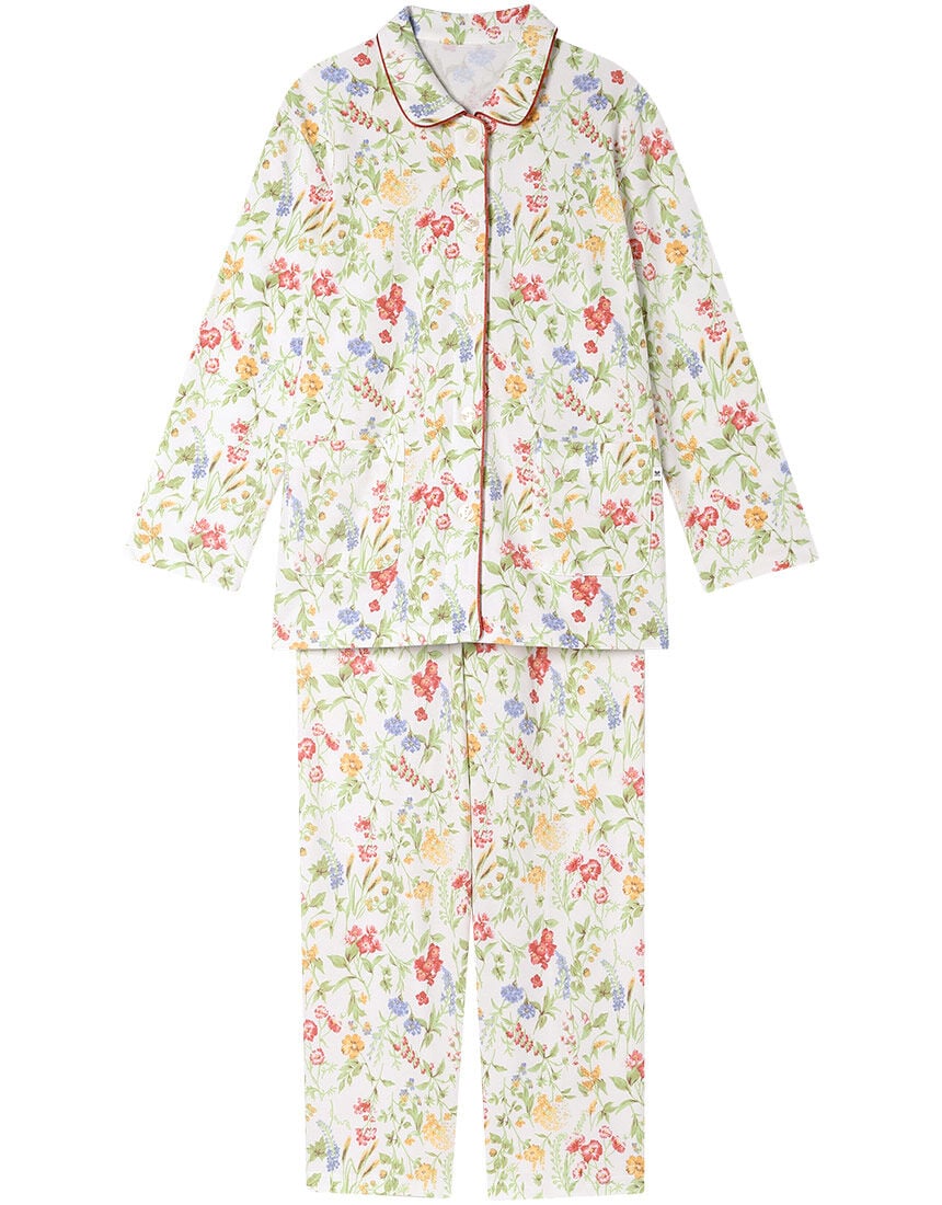 あったか素材　ワコールグランダー　パジャマ ワコール_リラックス＆スリープ 【綿100％】通気性ある二重ガーゼ