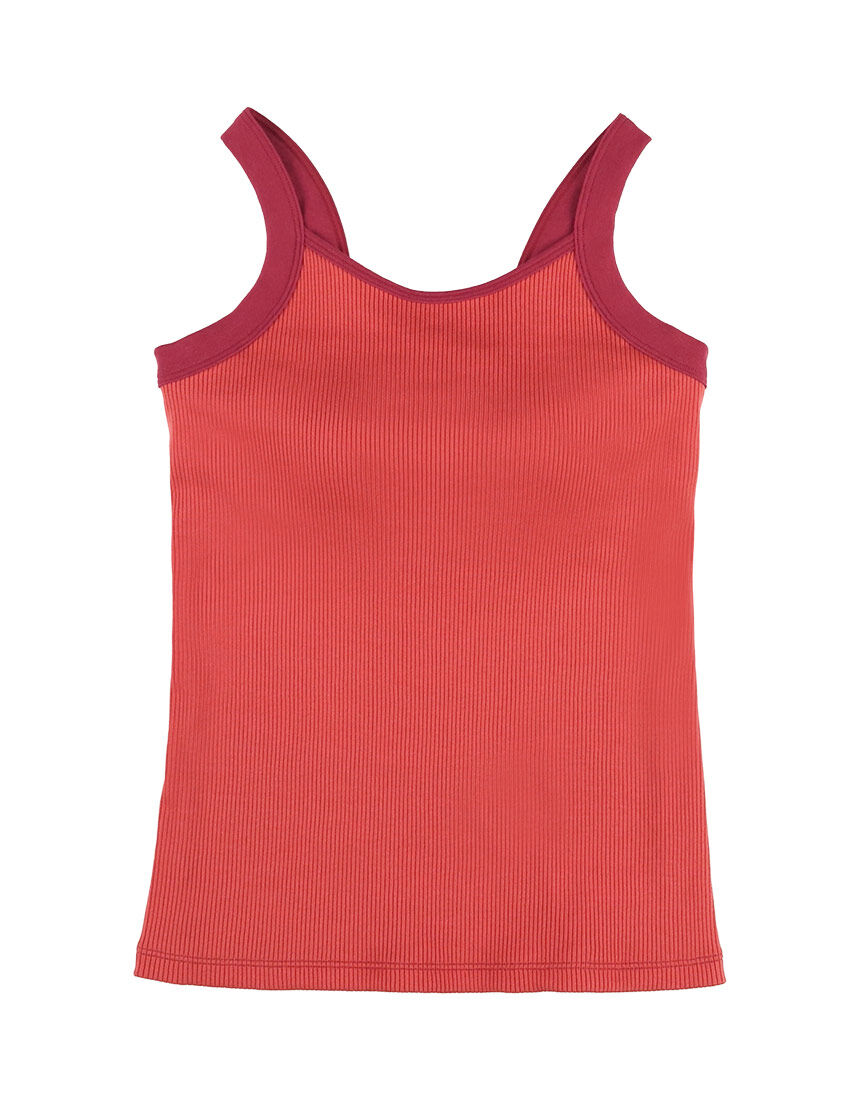 OUR WACOAL 【新色】カップインラウンドネックタンクトップ