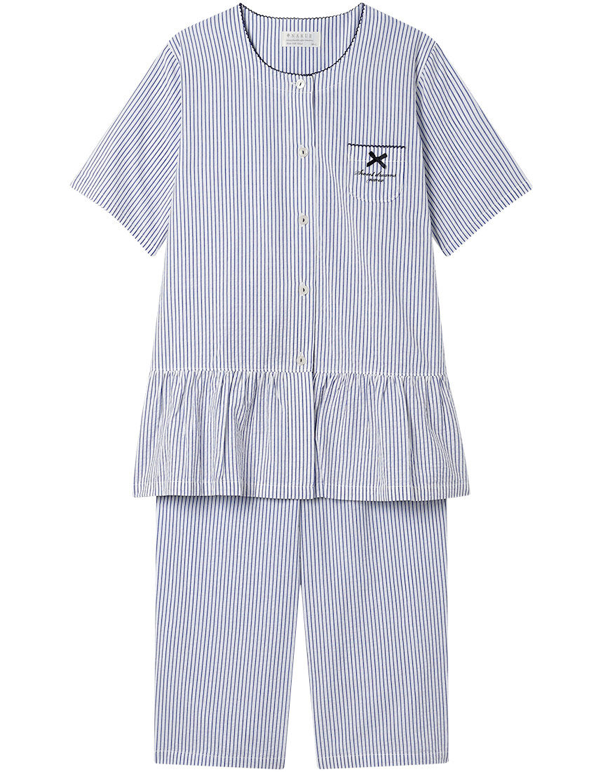 【未開封】 BABYL 夏フェス 3点セット XL Lingè Noël ランジェノエル サッカーストライプ パジャマ NZL636