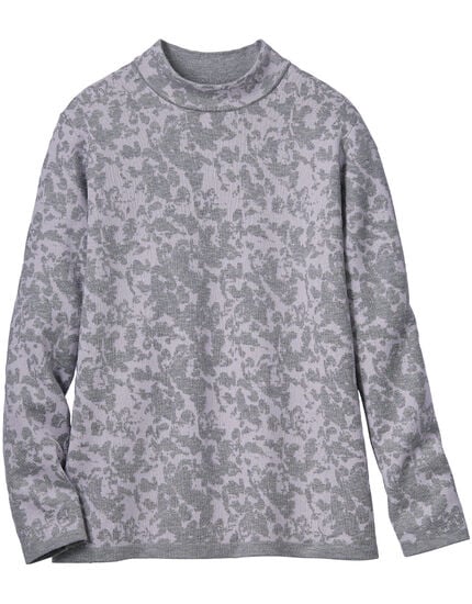 ジャカードハイネックセーター, , main