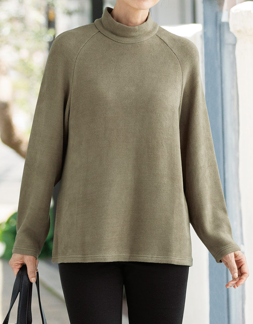 ワコール／ラブボディ あったかハイネックトップス QKF363｜ワコール