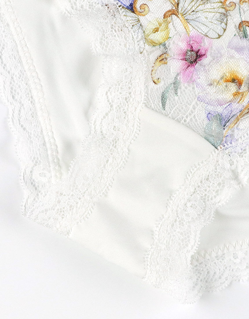 ワコール リボンブラ 脇高サイドすっきり ペア ボーイレングスショーツ