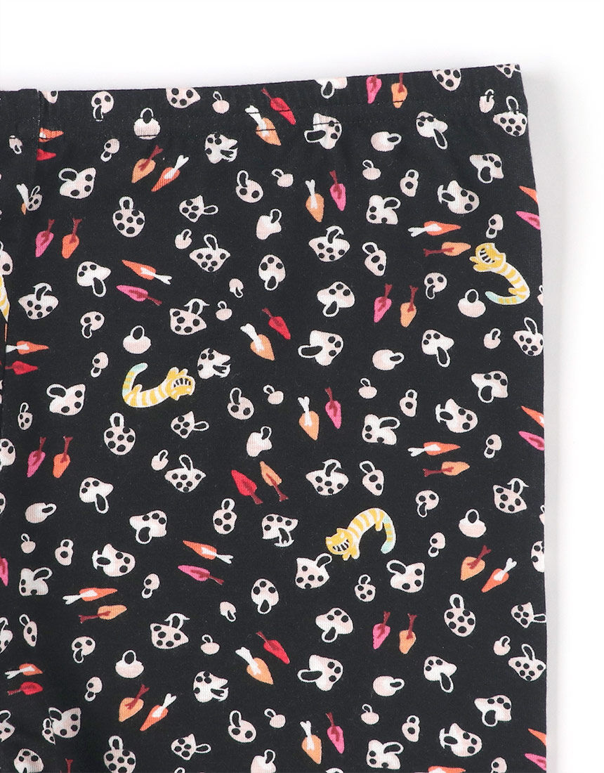 ツモリチサトスリープ 伸びがよくやわらかい素材を使用 「森のきのこ