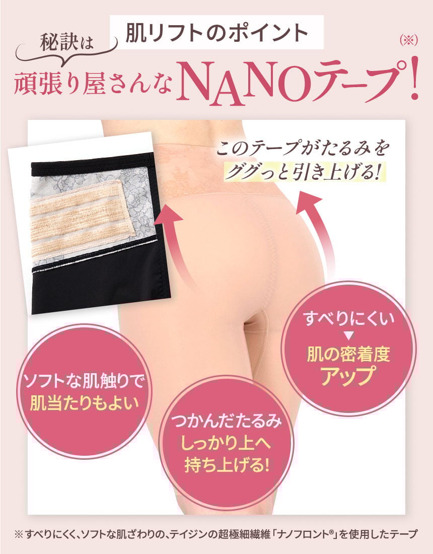 ワコール 肌リフト　64M　ロングガードル４枚セット WACOAL ワコール ボディシェイプガードル SUHADA 肌リフト