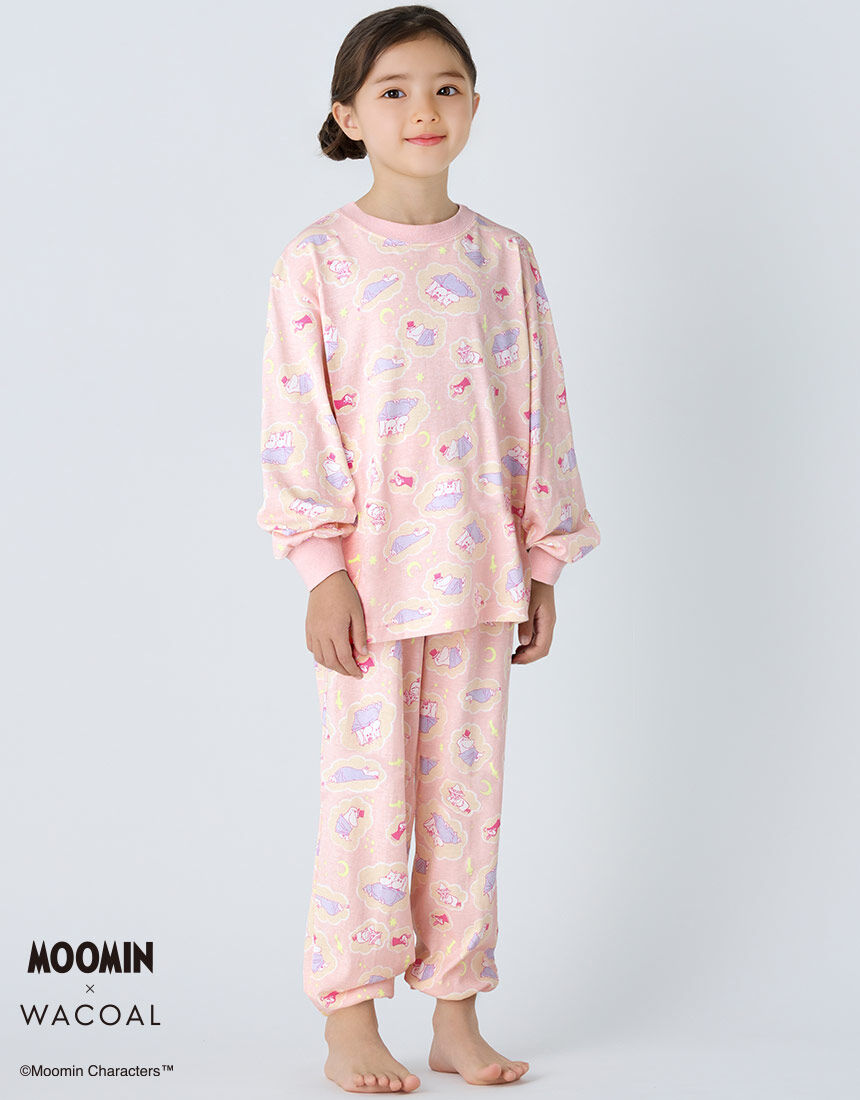 ワコール_キッズ MOOMIN×ワコール 男女児兼用パジャマ CTR213