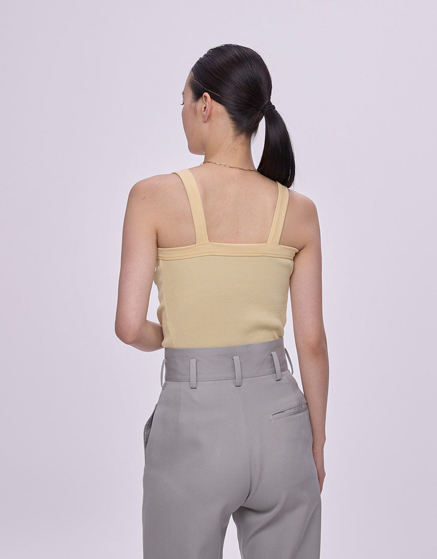 トップス mmkuro タンクトップ 25SS「MAROCORE SELECT」ウィングドクロス