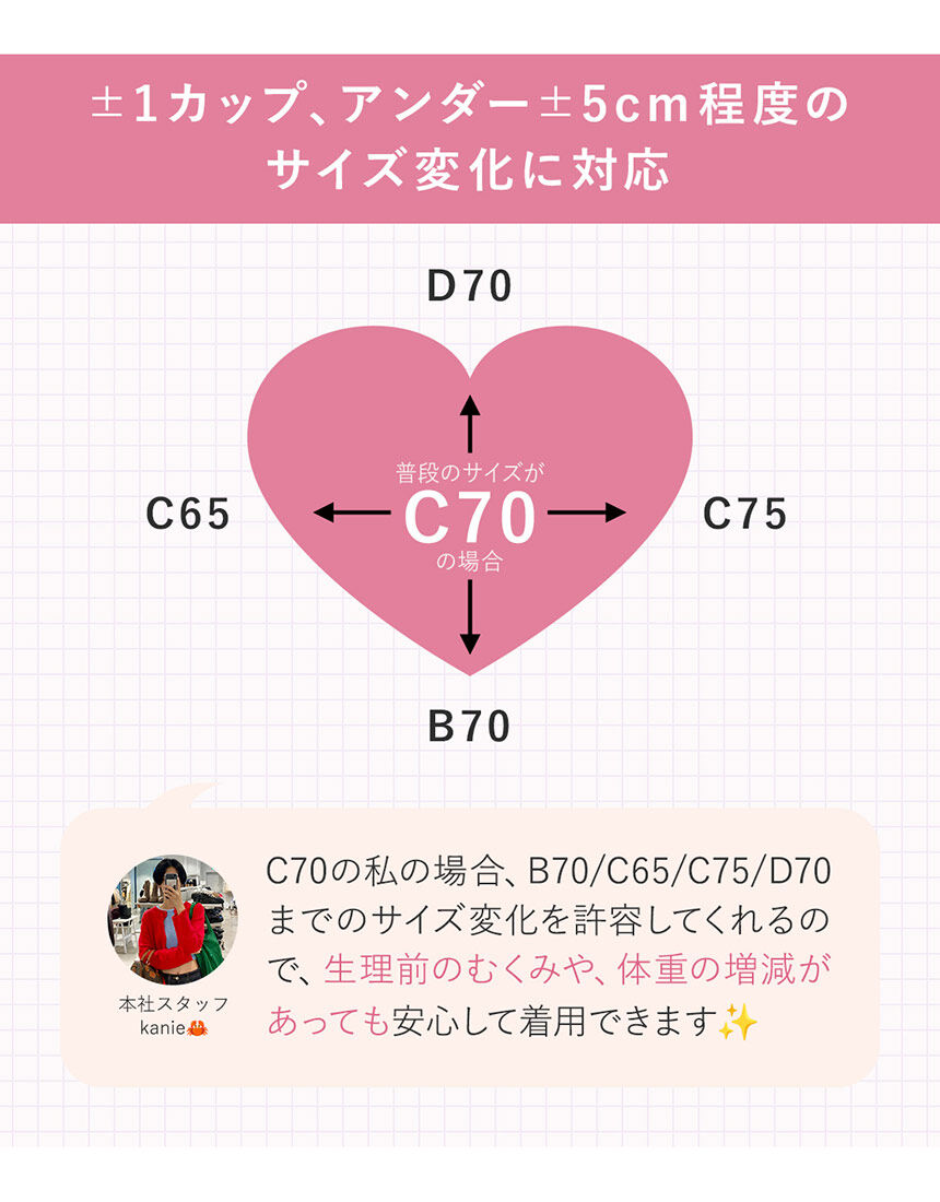 PEACH JOHN 【ノンワイヤー】カップを透かしてレースの柄が引き立つ