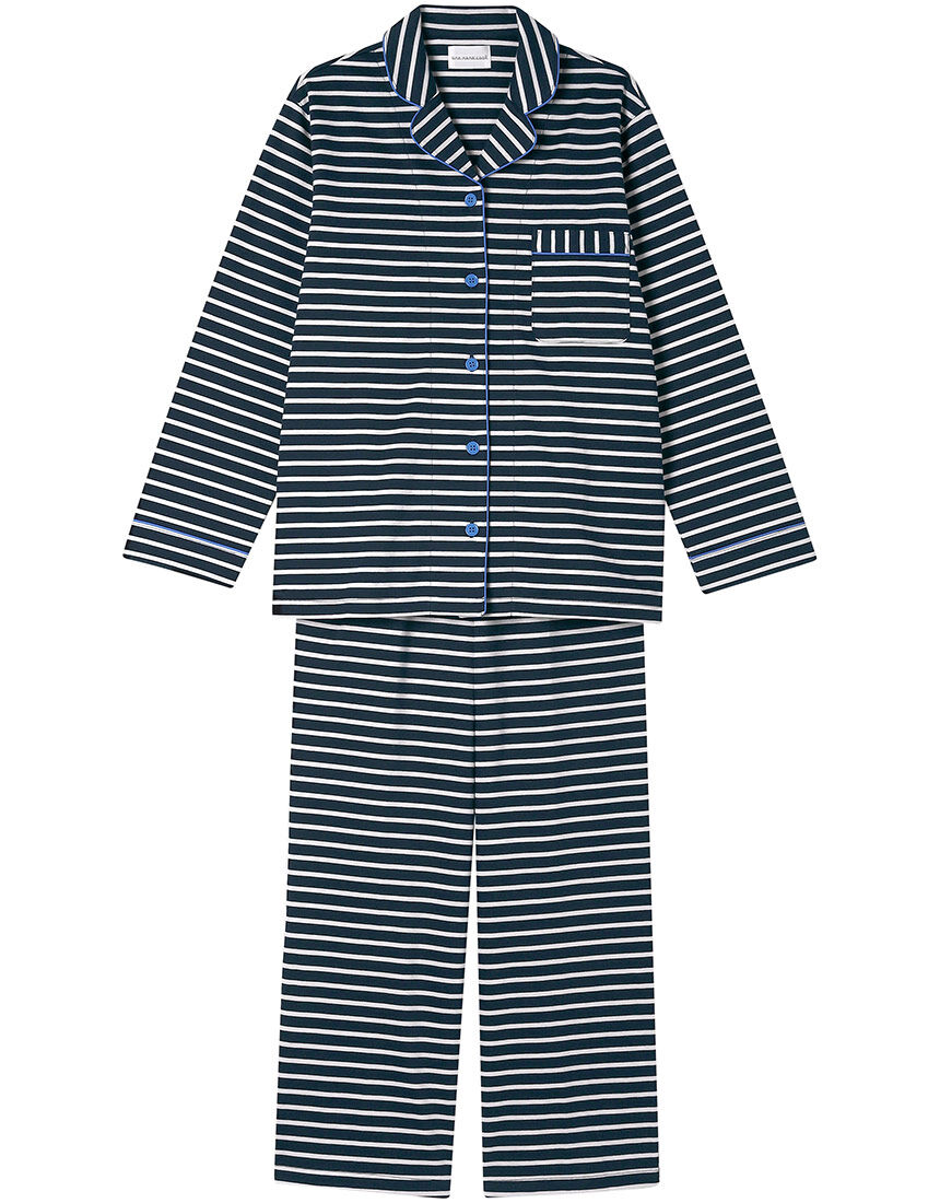 ウンナナクール 【綿混】ポンチボーダーパジャマ パジャマ LP6463