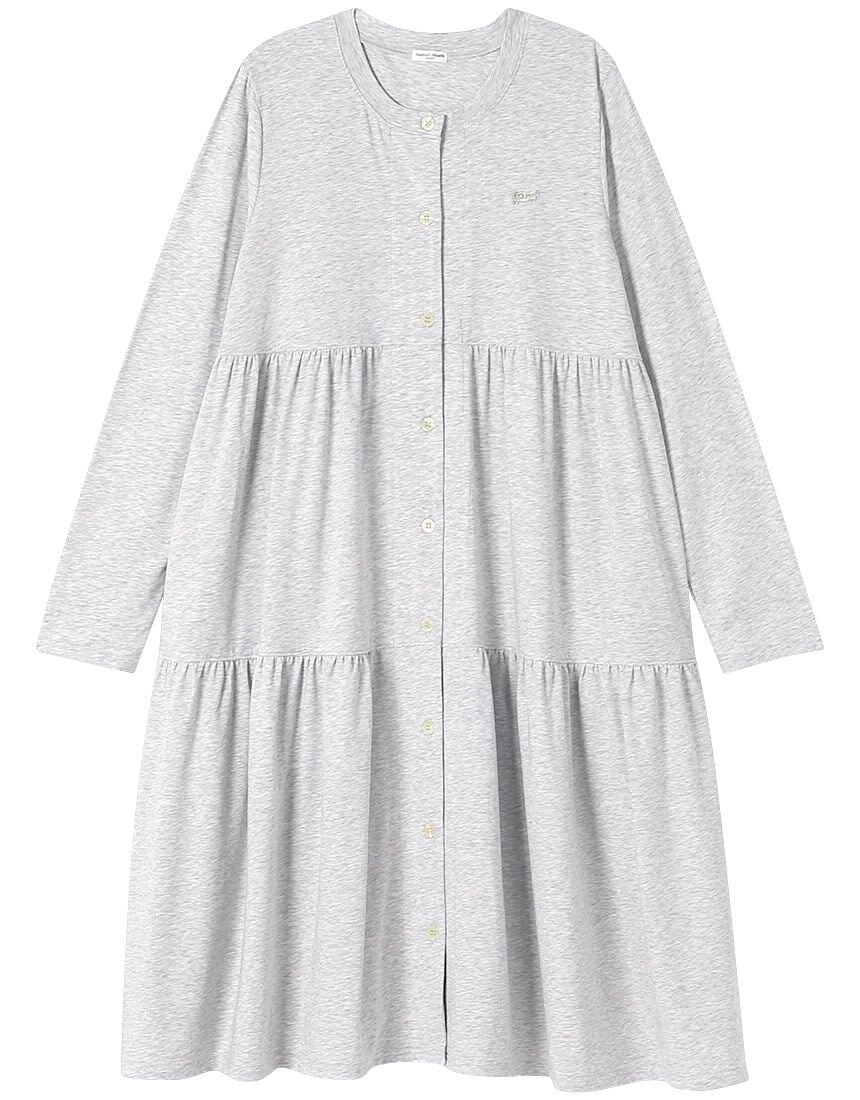 ツモリチサトスリープ 【綿混】ロングカ−ディガンとしても着まわし