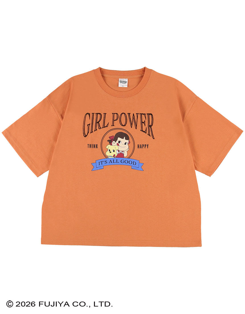 Lingè Noël ランジェノエル ペコちゃん 半袖Tシャツ Tシャツ NZL767