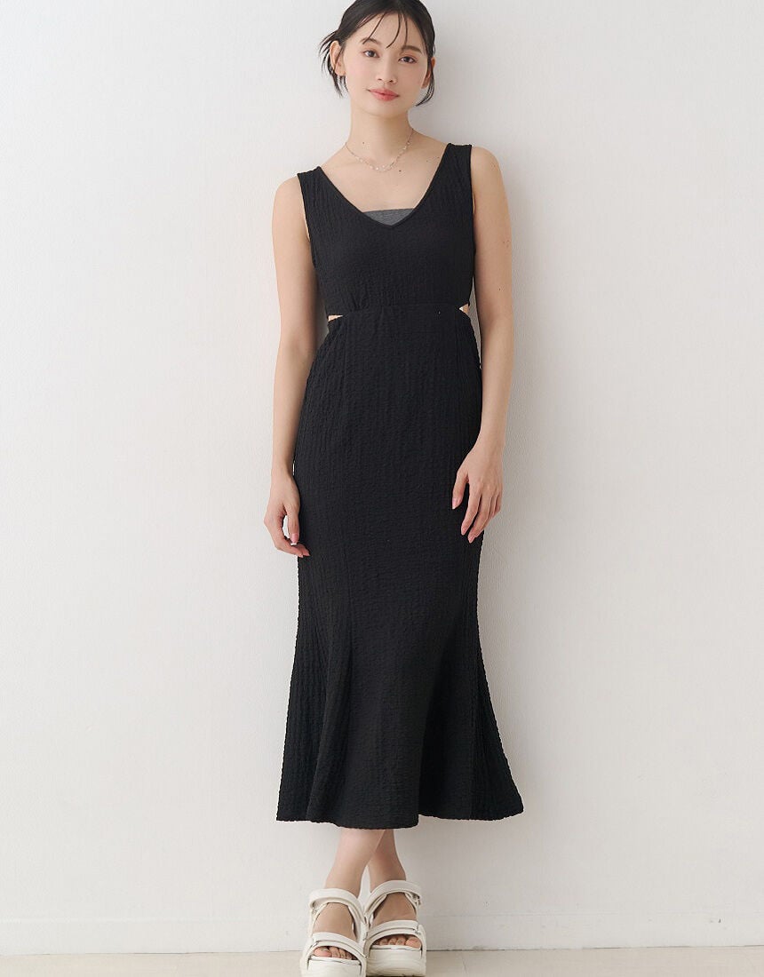 カップ付きワンピース, , hi-res