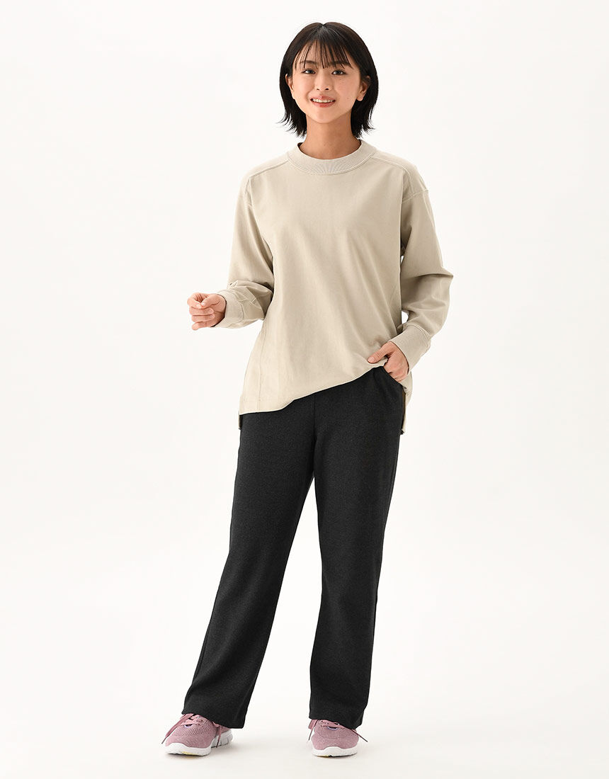 ワコール／らくラクパートナー デニム調の定番カルソン【ストレート