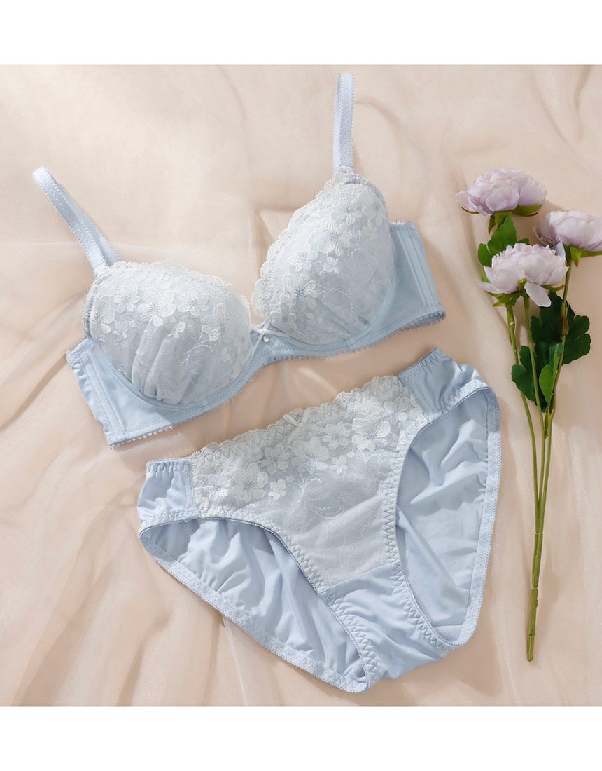 Lingè Noël ランジェノエル メルティフルール ブラ＆ショーツセット