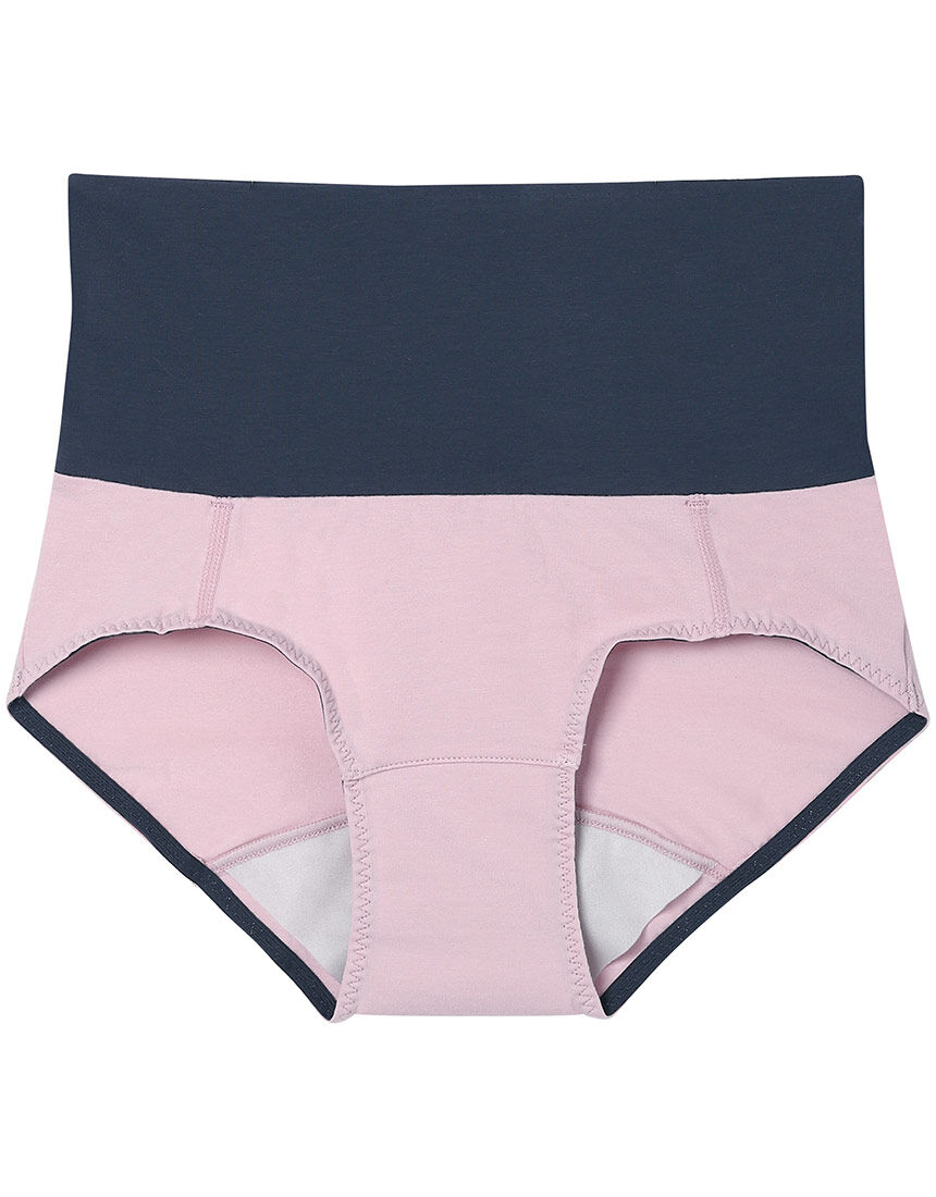 ウンナナクール 【綿混】カラーブロッキング おなかすっぽり