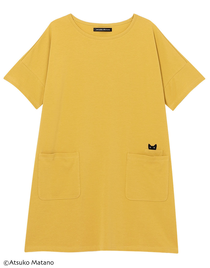 ワコール　マタノアツコ　トップス　プルオーバーM アツコマタノ 【綿混】やわらかな風合いと伸縮性 トップス HTT115