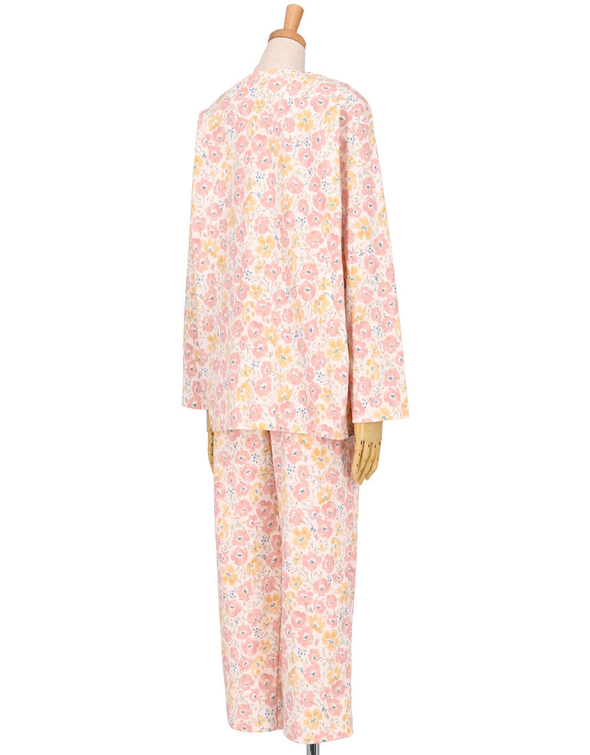 新品◇レディース　Wacoal　パジャマ　スリーピングウェア　花柄　イエロー系 新品◇レディース Wacoal パジャマ スリーピングウェア 花柄