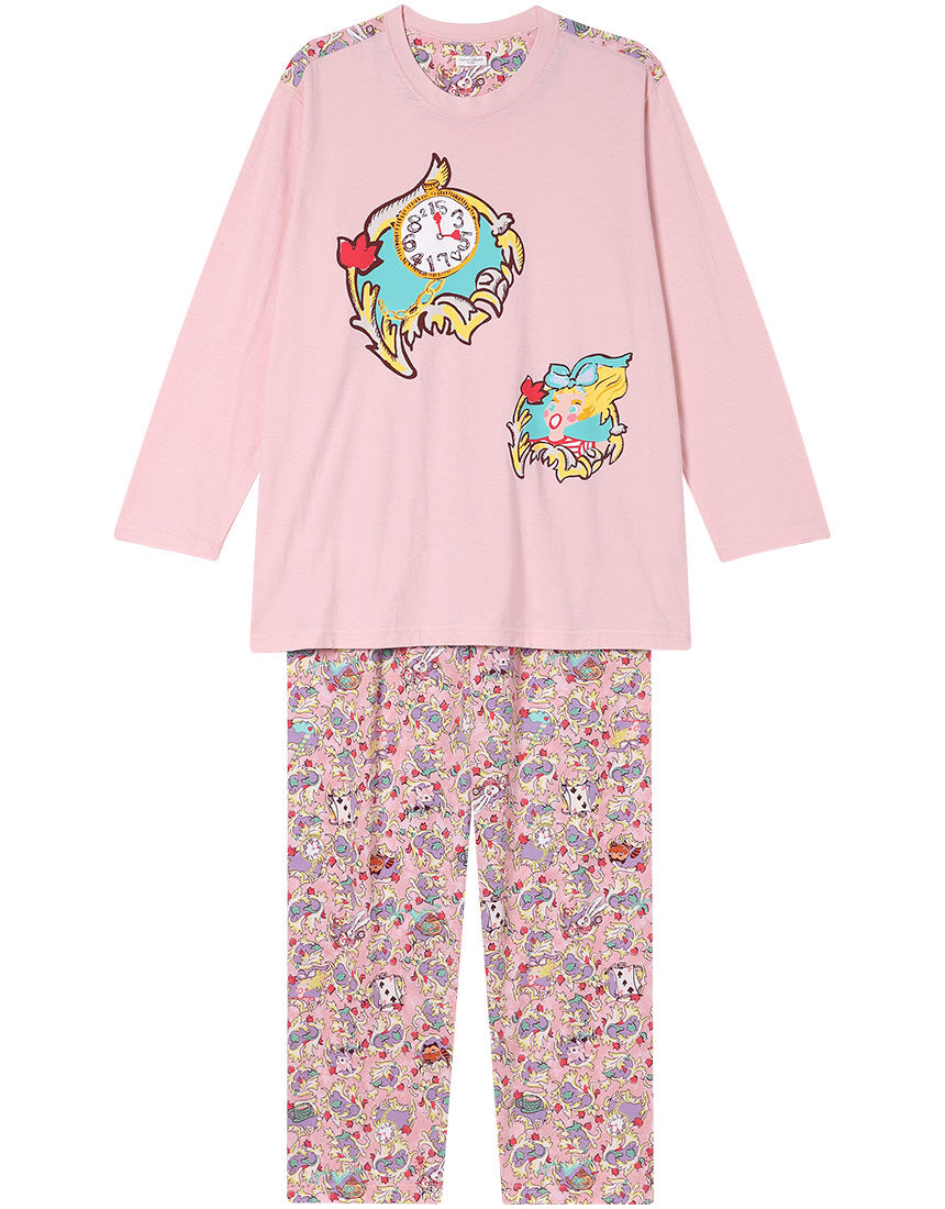 ツモリチサトスリープ 【綿100％】 「不思議の国のティ−タイム