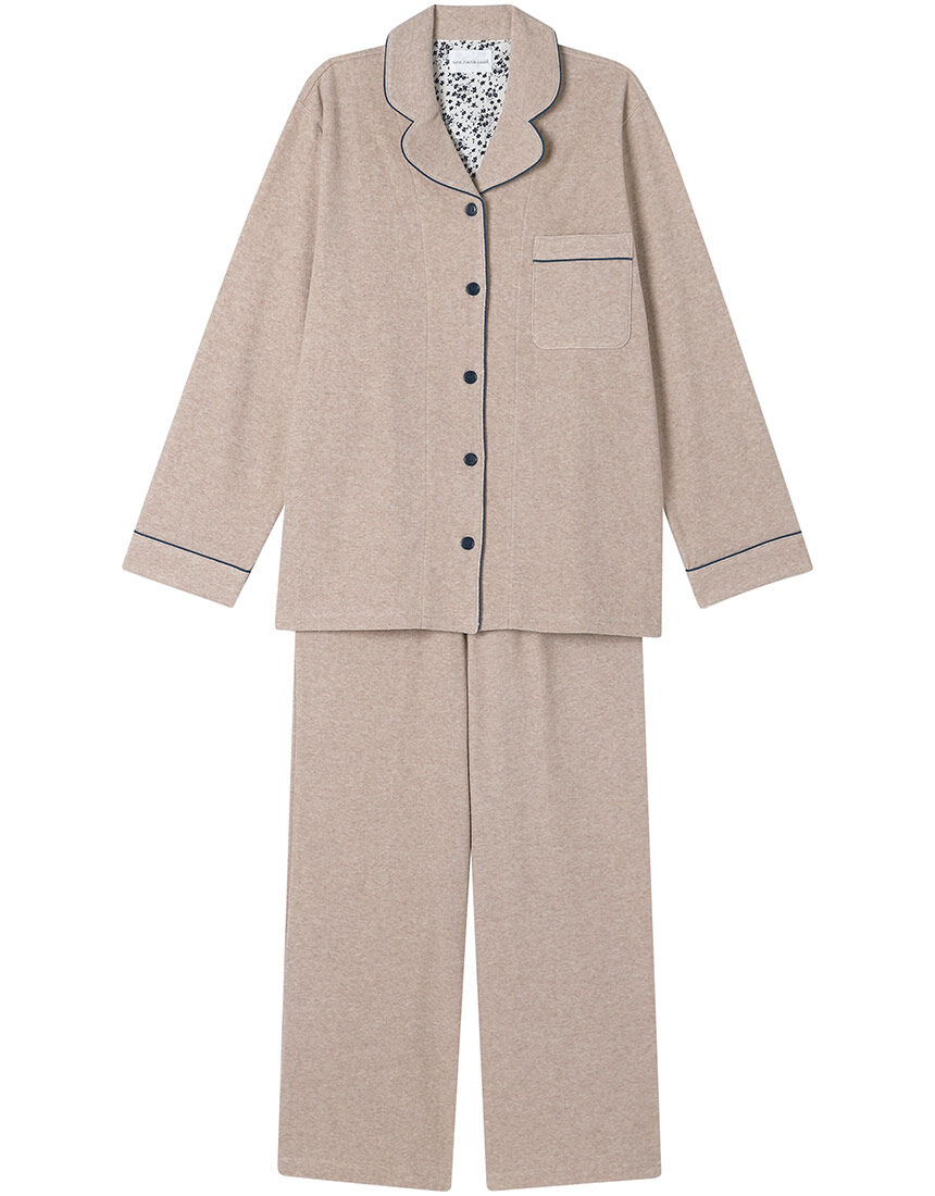 ウンナナクール 【綿混】コットンパイルパジャマ MADE WITH