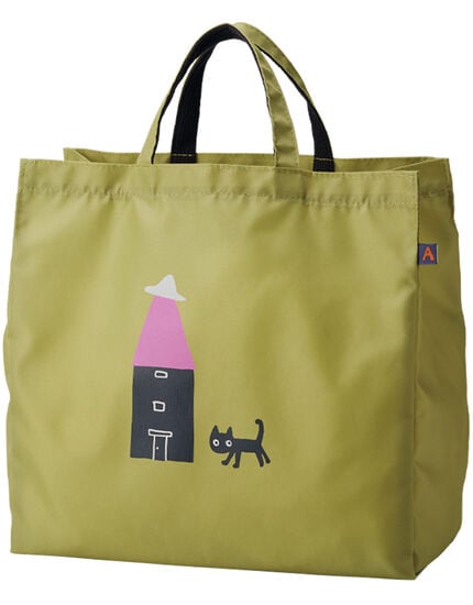 迷子の黒猫トートバッグ, , main