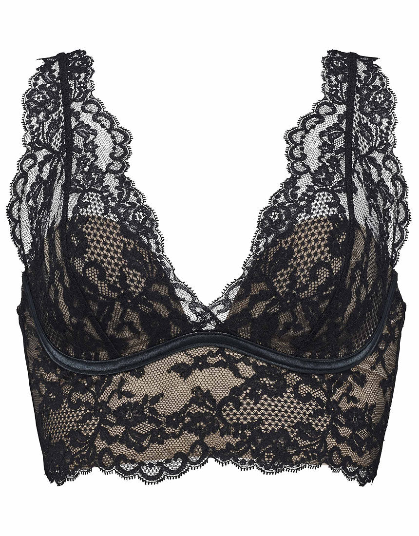 Yue 総レース ノンワイヤーブラ Bjp260 ワコール直営の公式下着通販サイト Wacoal Web Store