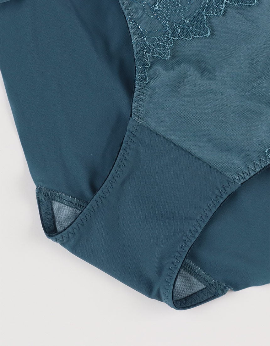 ウンナナクール 小さく見せるブラ ミニマイザーブラ レース ショーツ