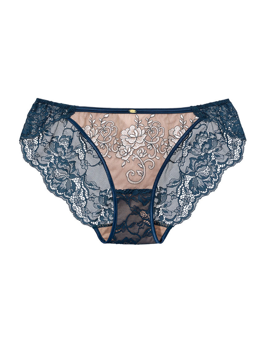 【素肌に花が咲いたようなセンシュアルな総レース】ま〜るく盛れる着やせショーツジャルディーノ ショーツ