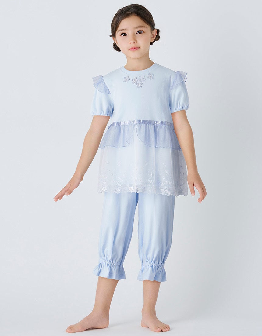 キッズ女児パジャマ　上下セット, , hi-res