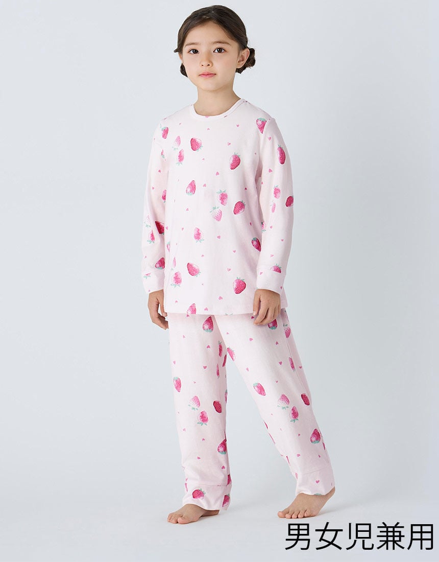 キッズ男女児兼用パジャマ　上下セット, , hi-res