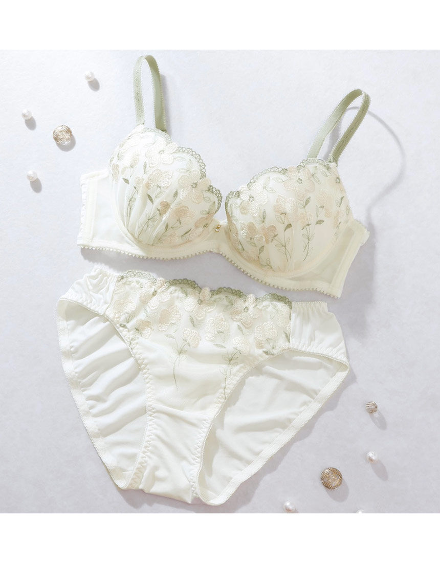 Lingè Noël ランジェノエル アーチブロッサム ブラ＆ショーツセット