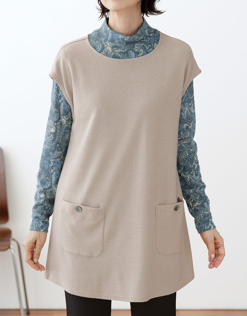 あったかチュニックベスト あったかチュニックベスト