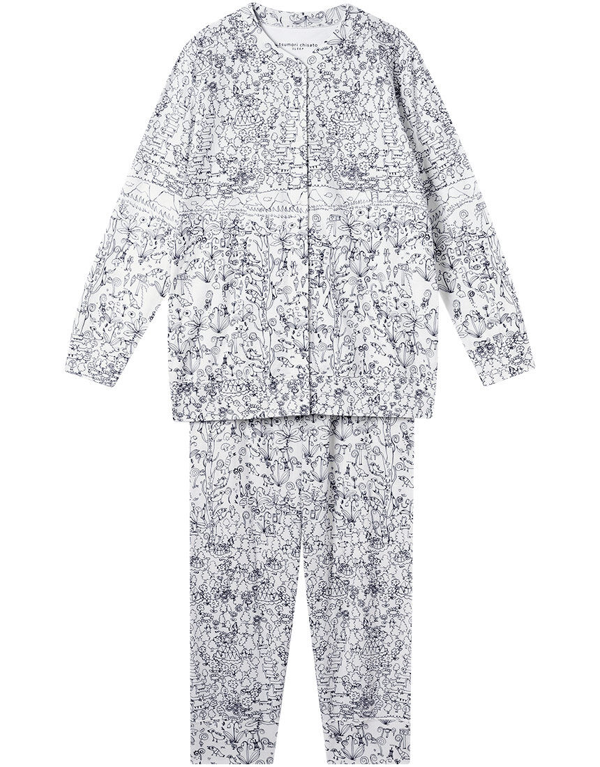 ワコール　ツモリチサト　パジャマ　Mサイズ　 UDX583 IV tsumori chisato SLEEP ワコール ツモリチサト パジャマ UDX204 Wacoal