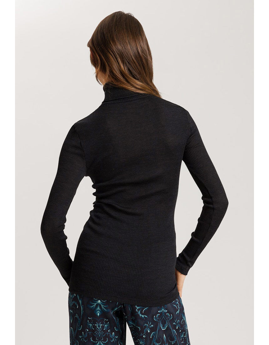 ハンロ 身生地ウール・シルク素材 トップス（長袖） UIH741｜ワコール